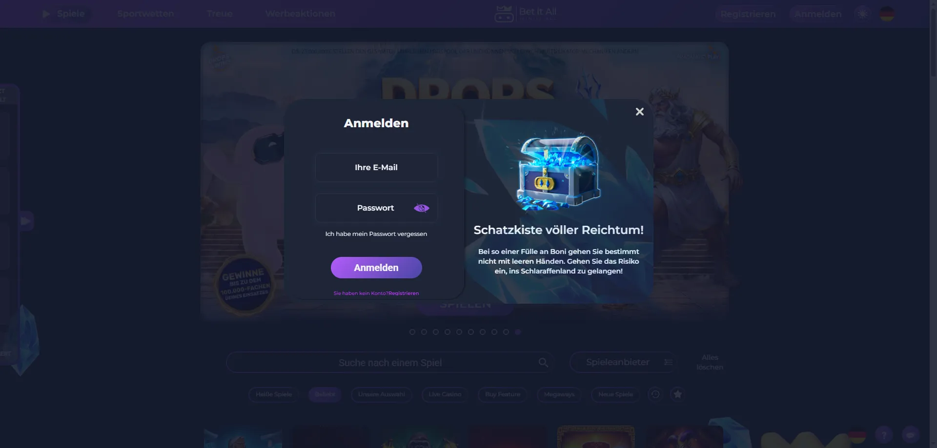 Kontoverifizierung bei bet it all Casino – KYC-Prozess für Spieler