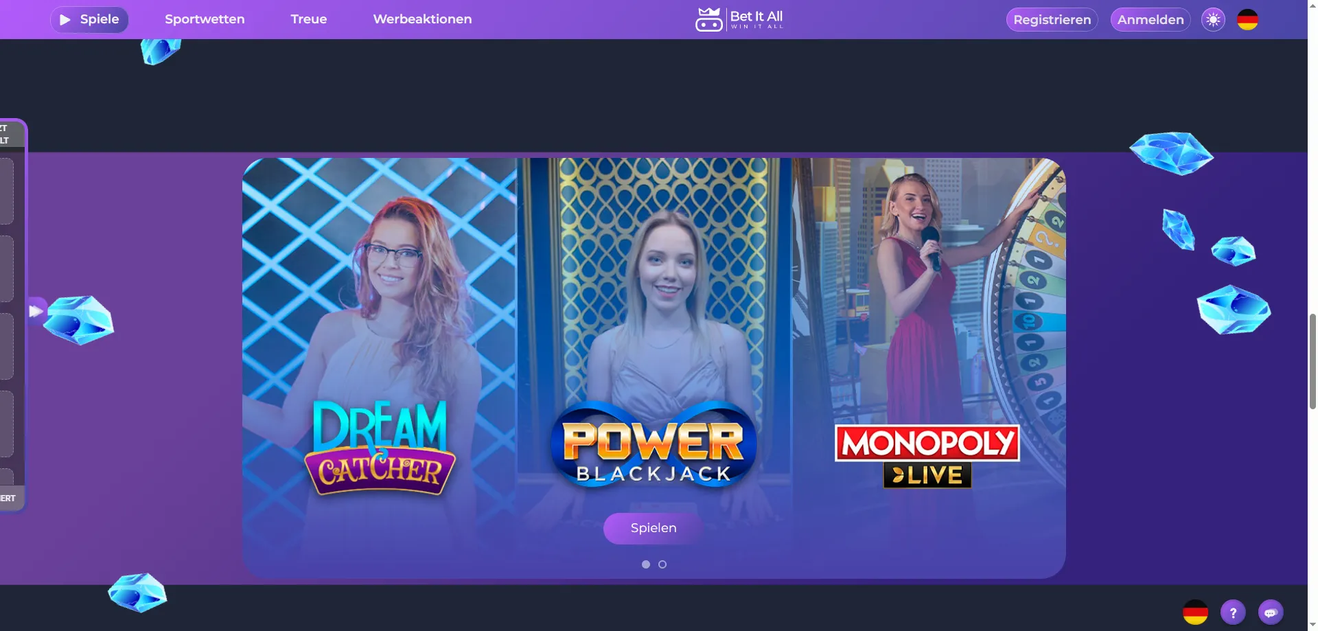 Betitall Casino Sportwetten – Fußball, Tennis und mehr